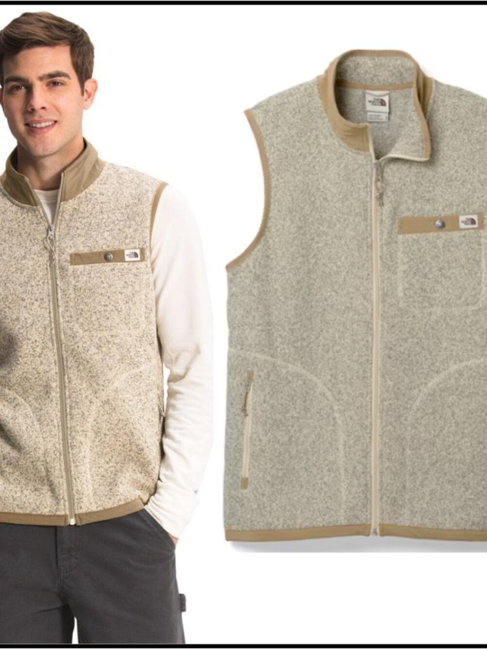 The North Face Men's Gordon Lyons Full Zip Fleece Vest-Size 3X (NF0A5GL3